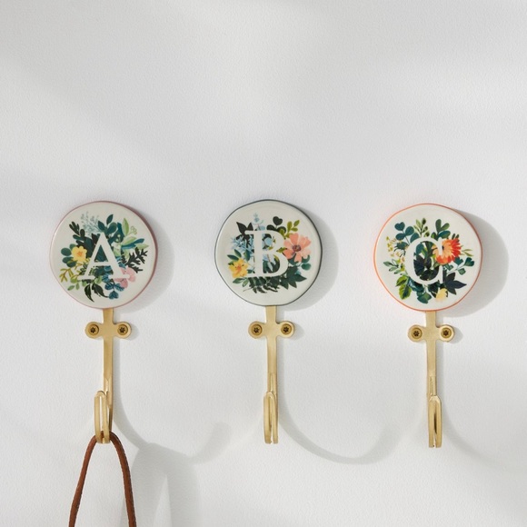 Leighton Anthro Monogram “N” Hook - Picture 3 of 7